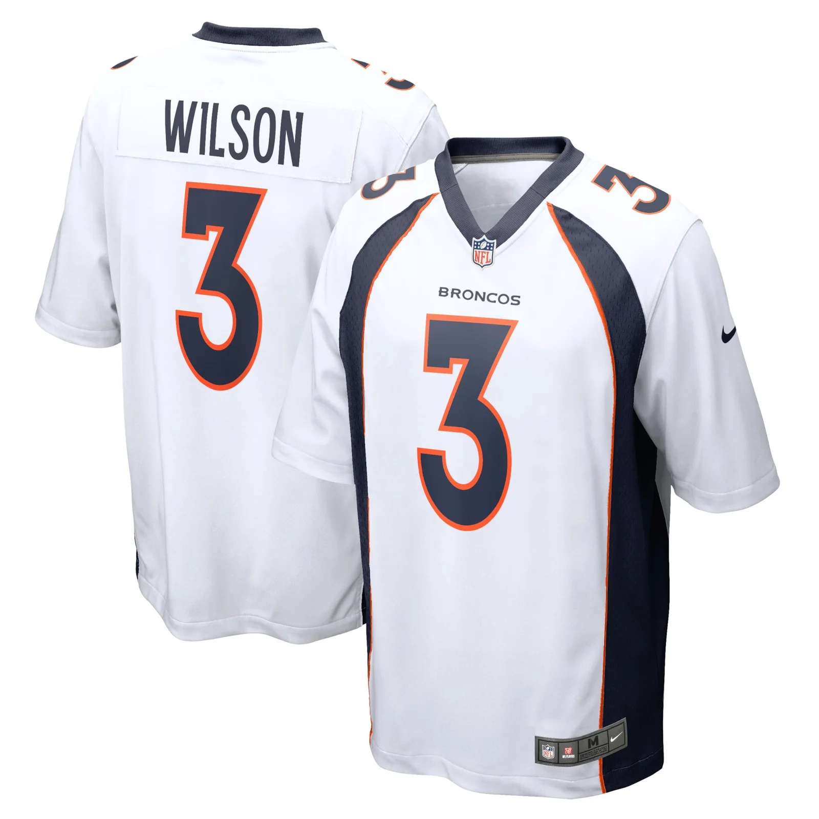 Russell Wilson Denver Broncos Youth Game Jersey - White -