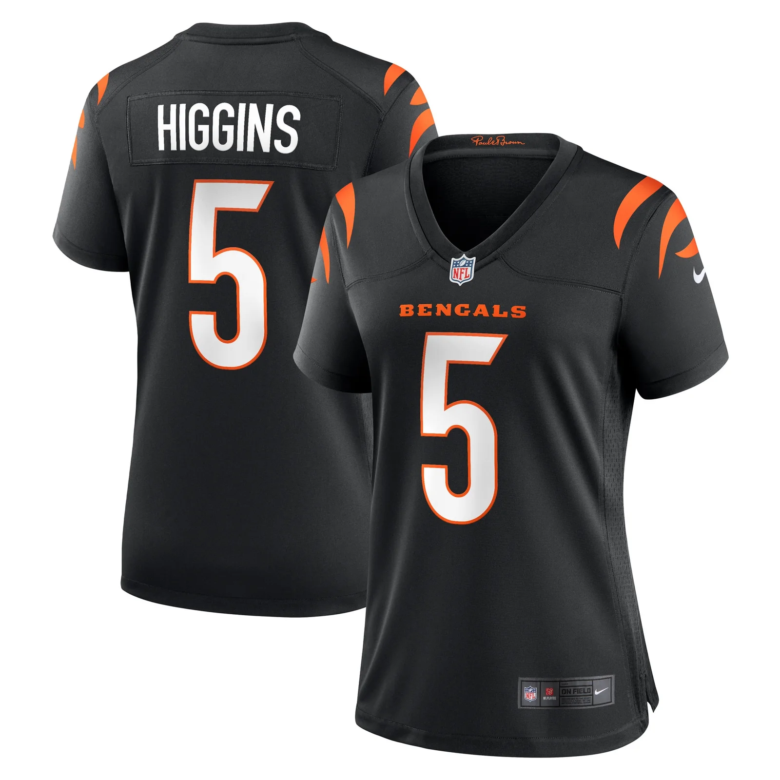 Tee Higgins Cincinnati Bengals Woman's Game Player Jersey - Black -