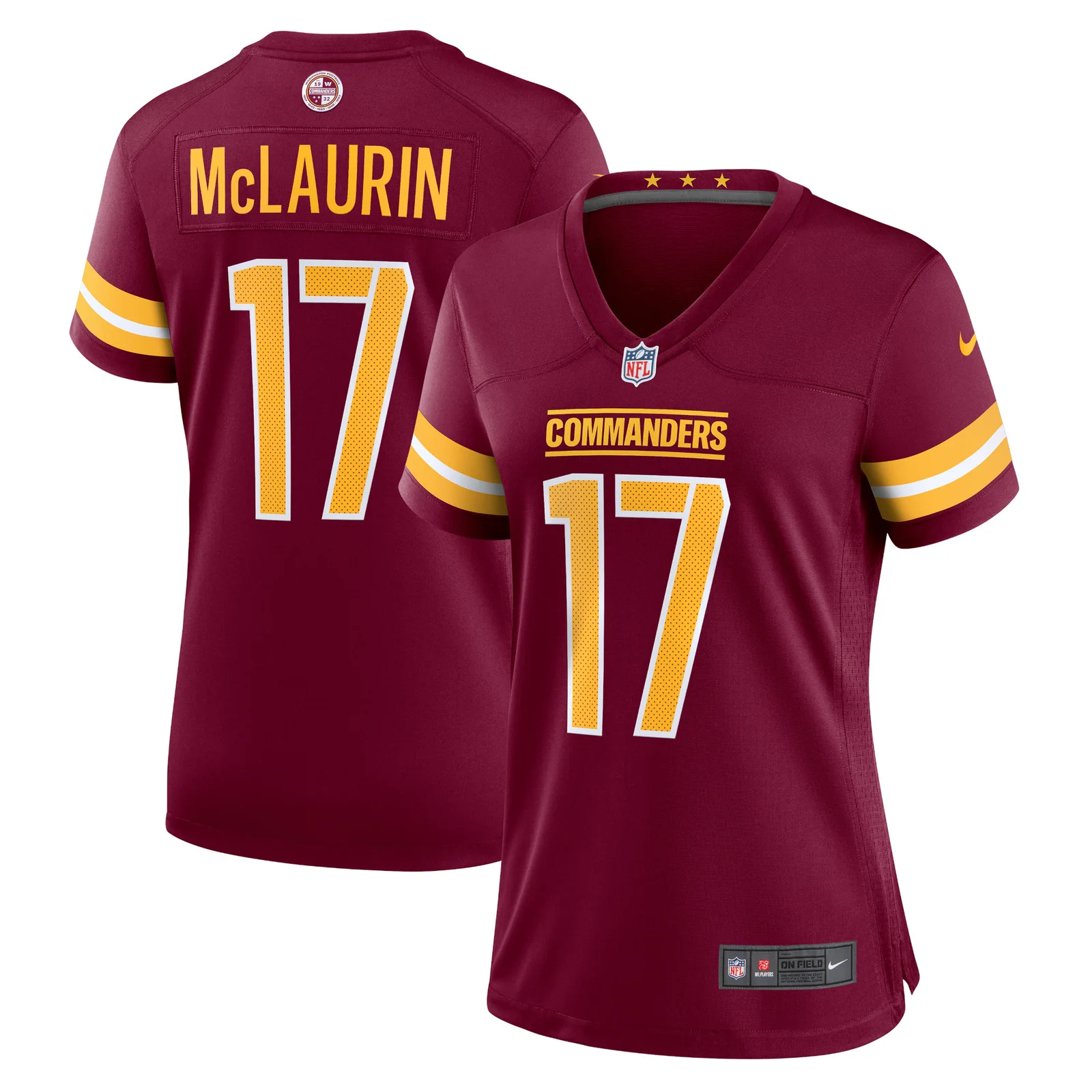 Terry McLaurin Washington Commanders Woman's Game Jersey - Burgundy -