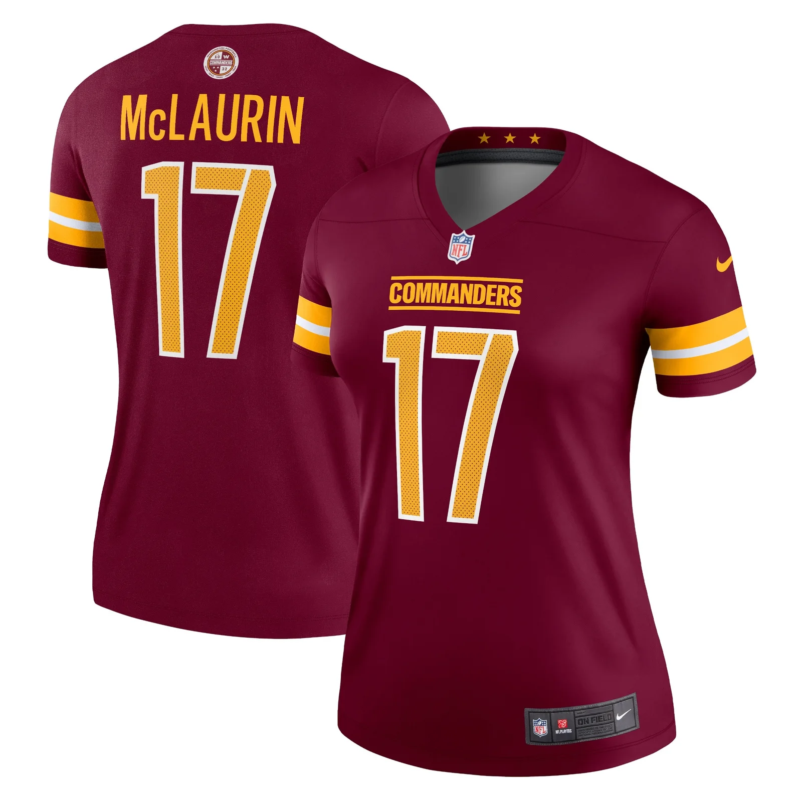 Terry McLaurin Washington Commanders Woman's Legend Jersey - Burgundy -