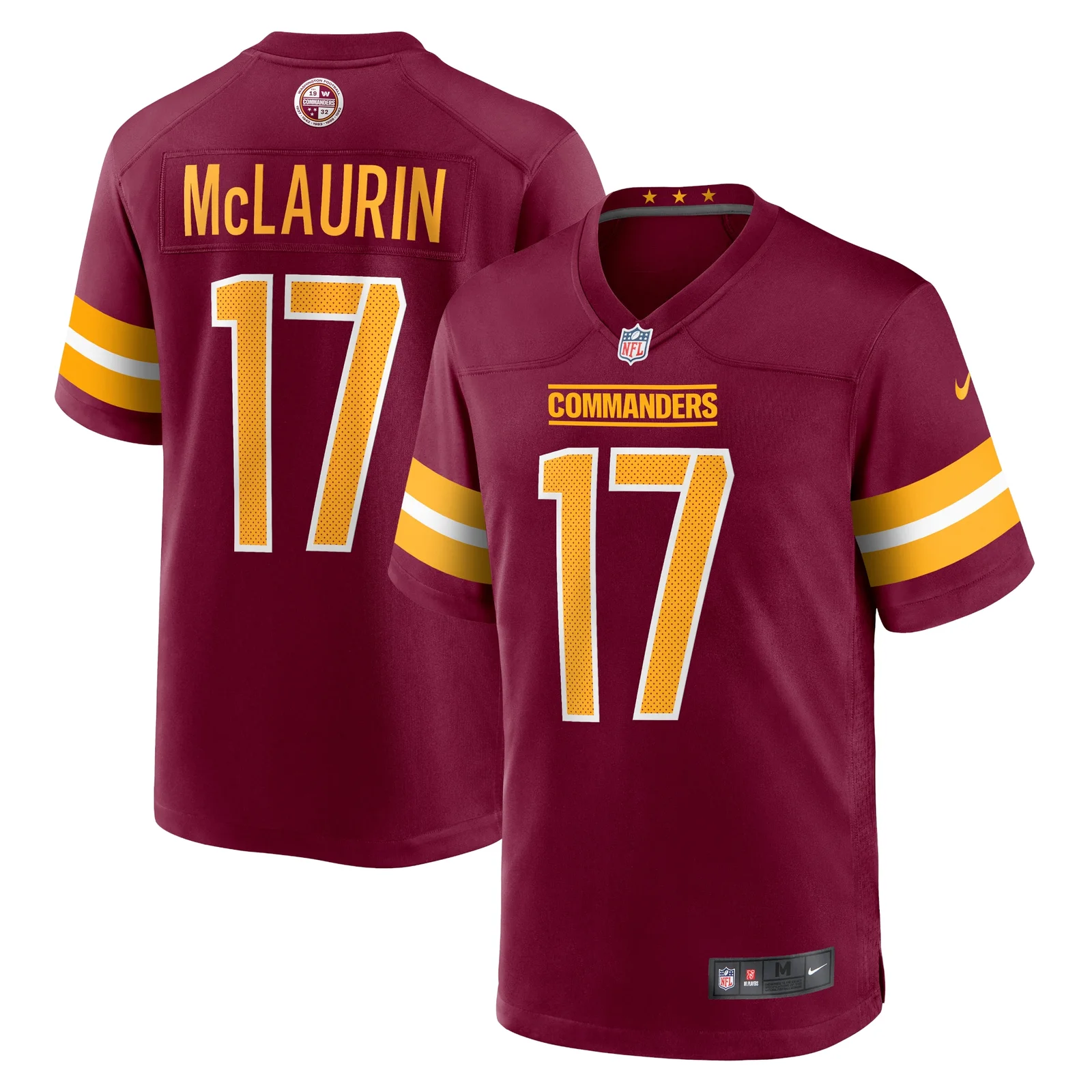 Terry McLaurin Washington Commanders Youth Game Jersey - Burgundy -