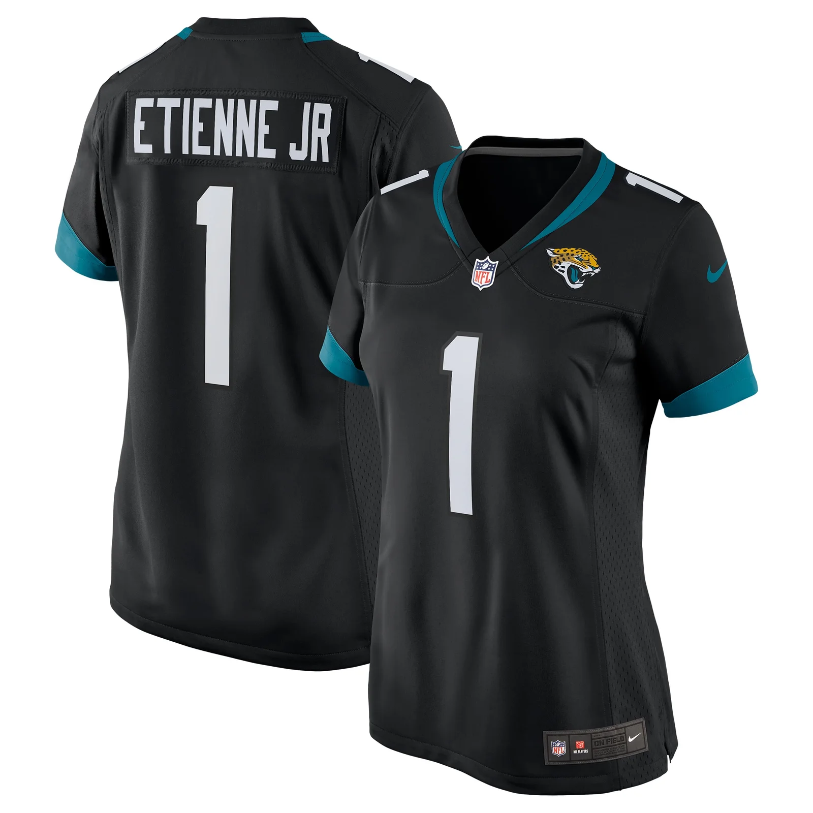 Travis Etienne Jacksonville Jaguars Woman's Game Jersey - Black -