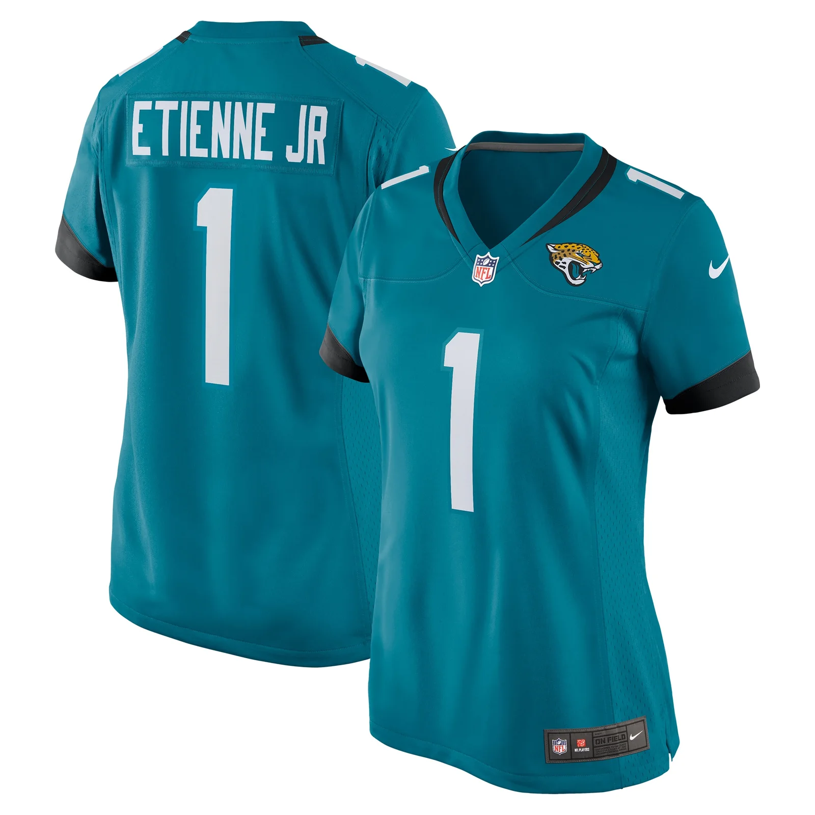 Travis Etienne Jacksonville Jaguars Woman's Game Jersey - Teal -