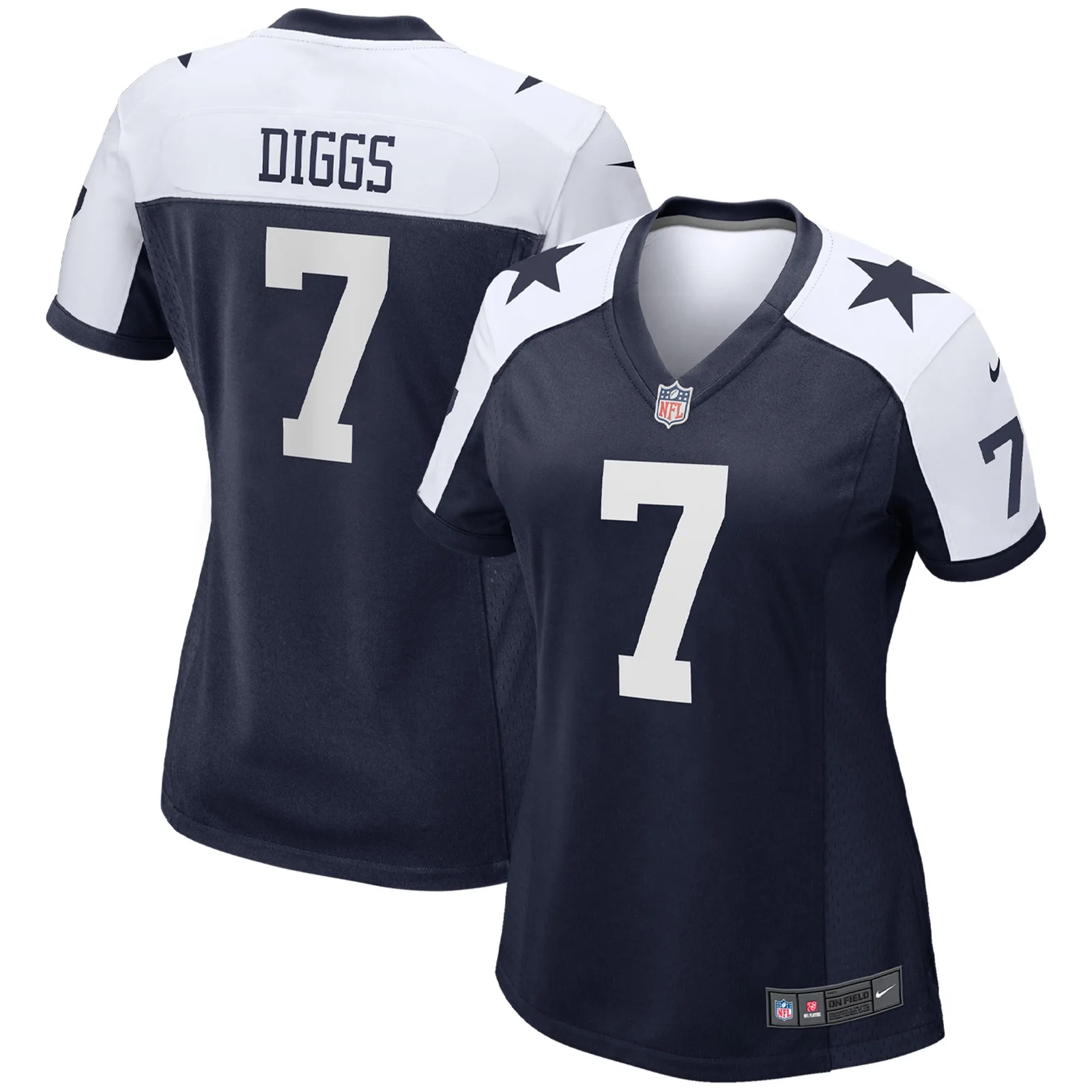Trevon Diggs Dallas Cowboys Woman's Alternate Game Jersey - Navy -