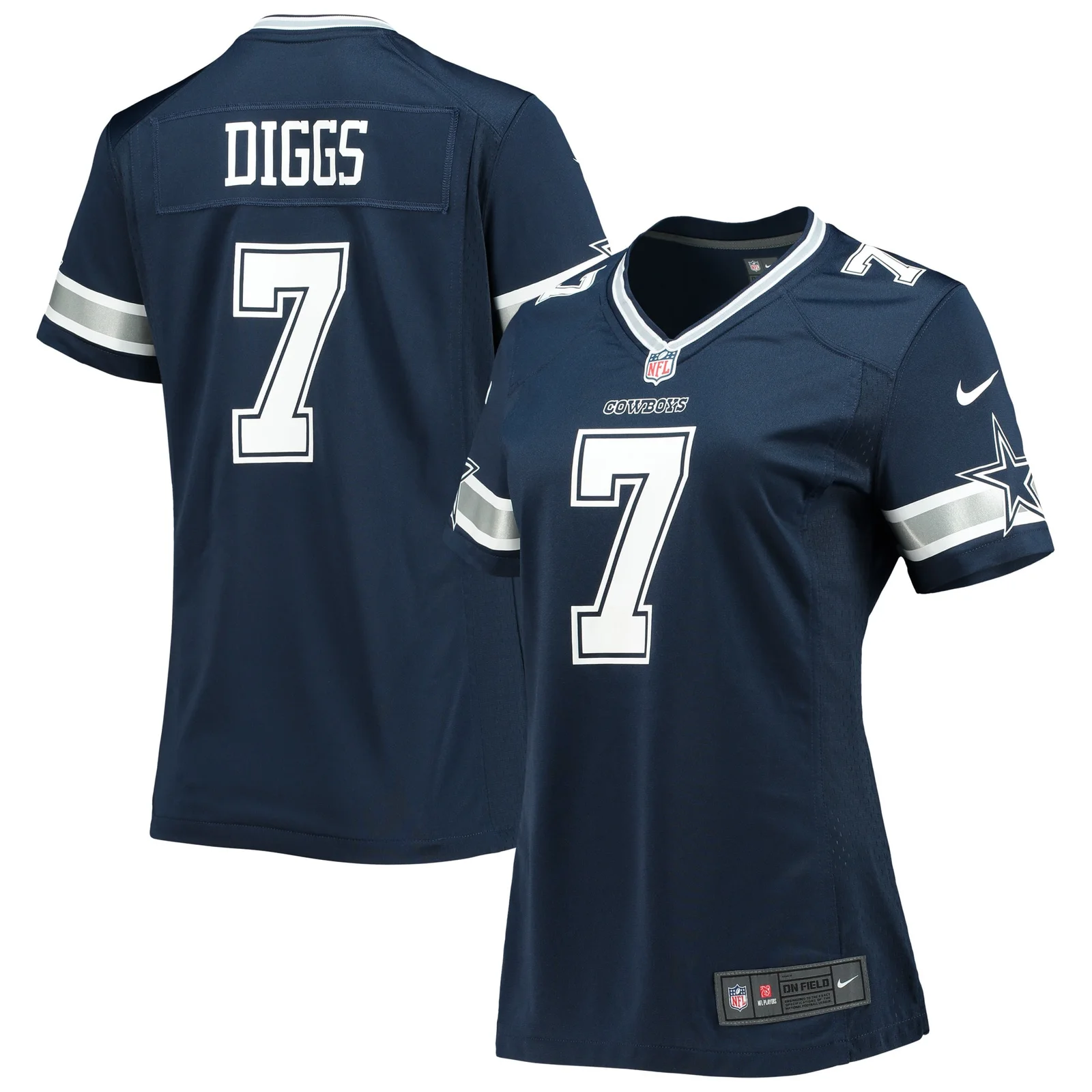 Trevon Diggs Dallas Cowboys Woman's Game Jersey - Navy -
