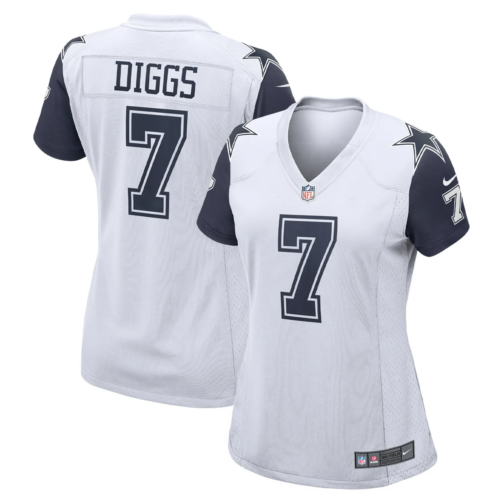 Trevon Diggs Dallas Cowboys Woman's Team Game Jersey - White -