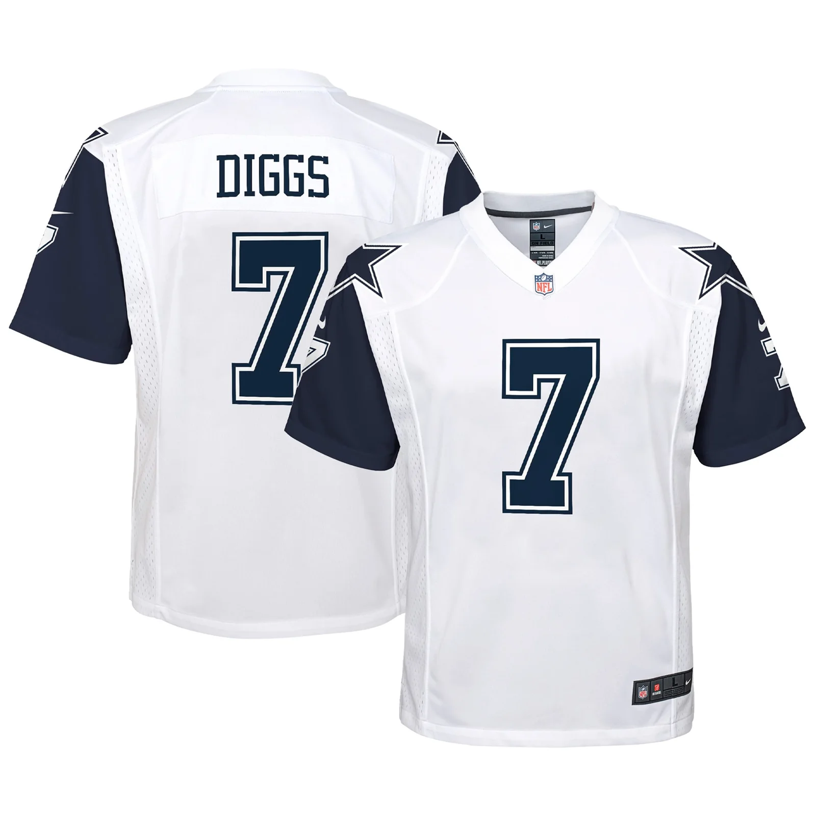 Trevon Diggs Dallas Cowboys Youth Alternate Game Jersey - White -