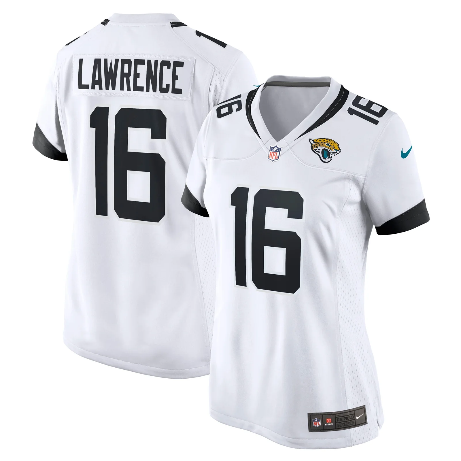 Trevor Lawrence Jacksonville Jaguars Woman's 2021 NFL Draft First Round Pick Game Jersey - White -