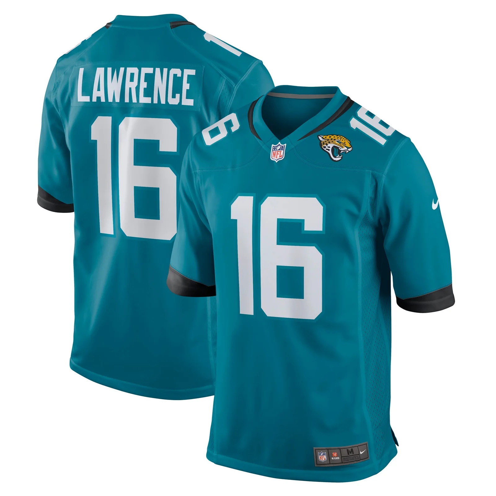 Trevor Lawrence Jacksonville Jaguars Youth Game Jersey - Teal -