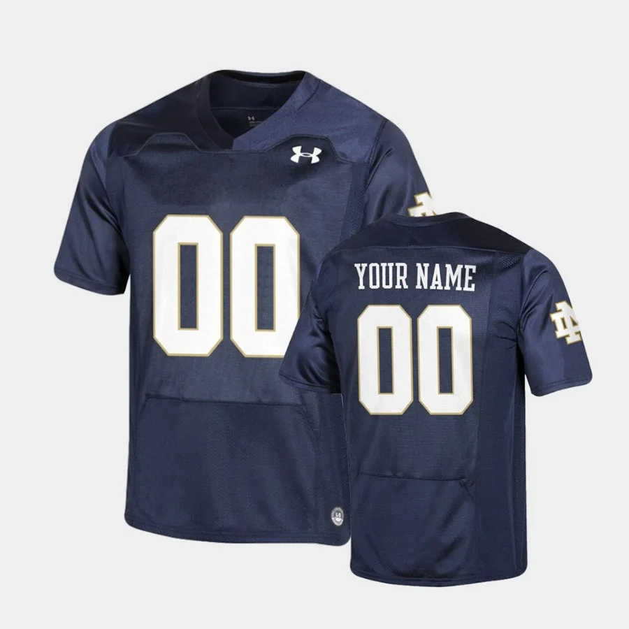 Youth's Notre Dame Fighting Irish Navy  Under Armour Custom Jersey