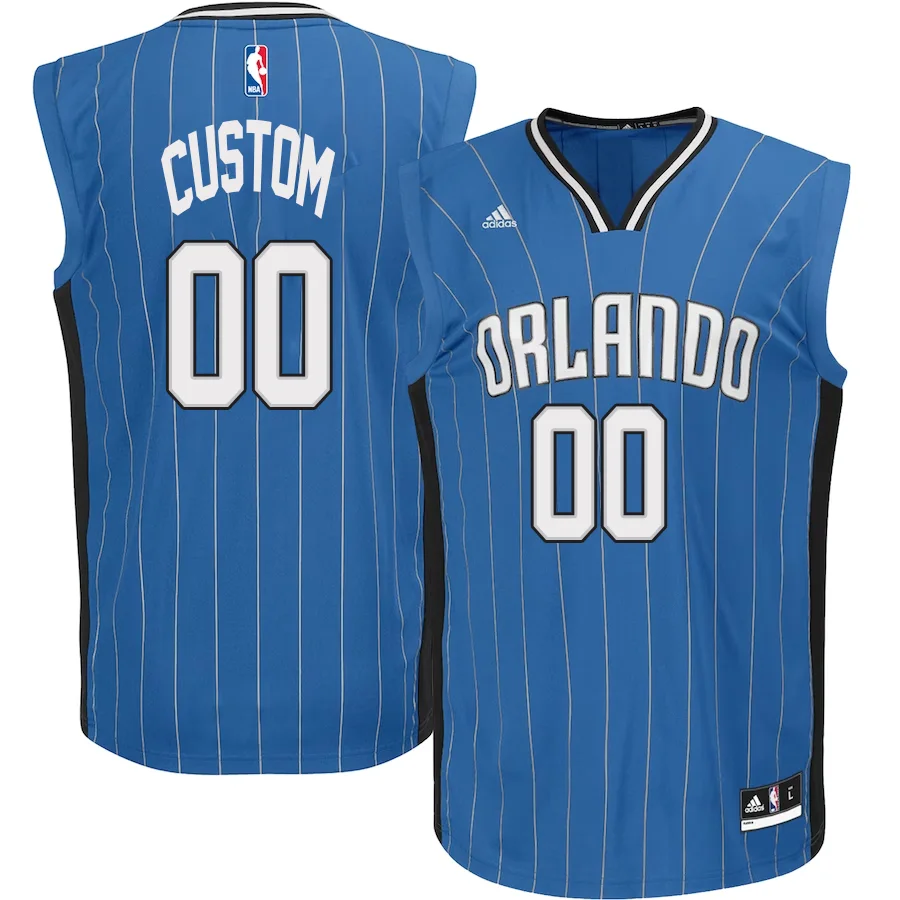 Custom Orlando Magic  Road Jersey - Royal Blue