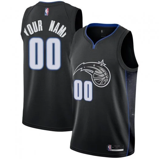 Youth's Custom Orlando Magic Swingman Black 2018/19 Jersey - City Edition -