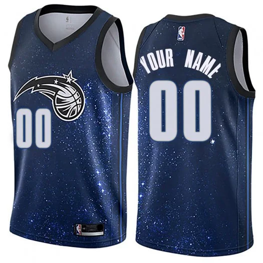Youth's Custom Orlando Magic Swingman Blue Jersey - City Edition -