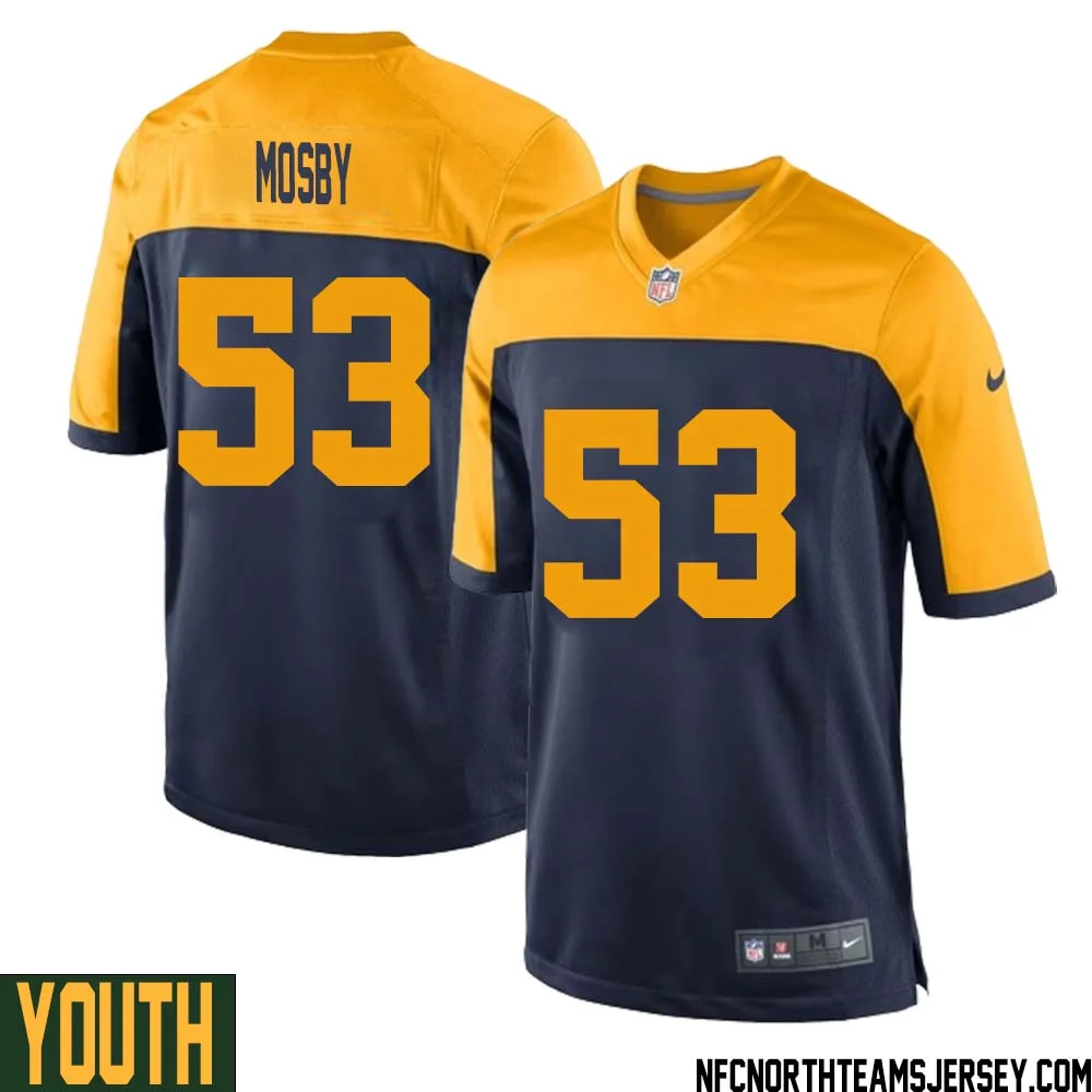 Arron Mosby No 53 Green Bay Packers Ausweichtrikot Jugendliche for Youth
