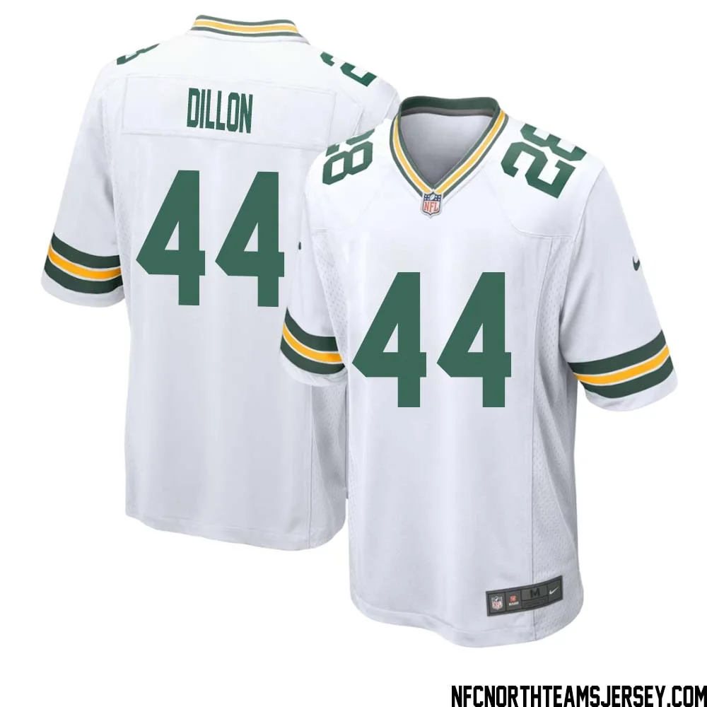 Bobby Dillon No 44 Green Bay Packers Away Game Jersey Mens White