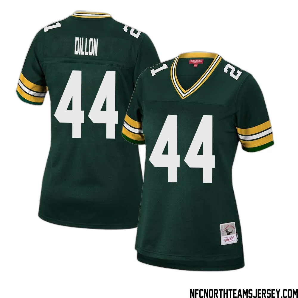 Bobby Dillon No 44 Green Bay Packers Mitchell Ness Women 2010 Legacy Replica Player Jersey Green