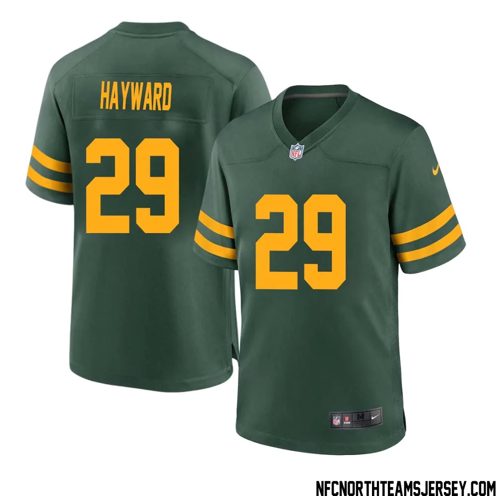 Casey Hayward No 29 Green Bay Packers Alternate Jersey Green Mens