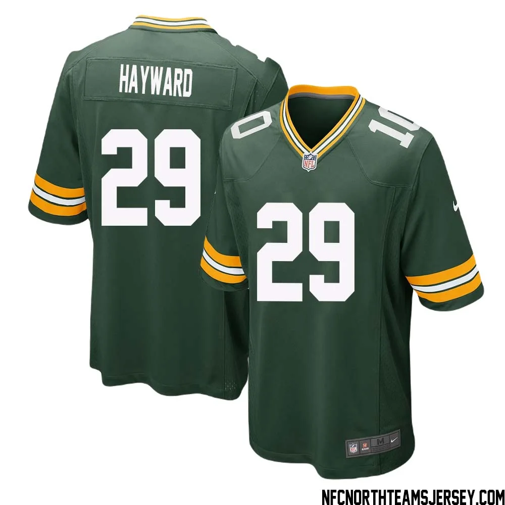 Casey Hayward No 29 Green Bay Packers Home Game Jersey Mens