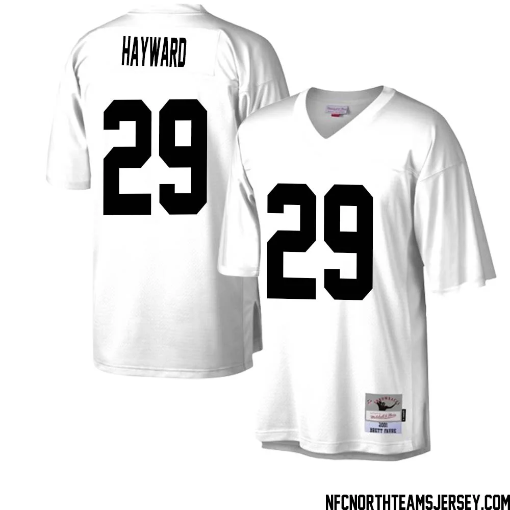 Casey Hayward No 29 Green Bay Packers Mitchell Ness Legacy Replica Jersey White