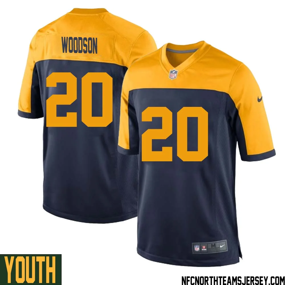 Charles Woodson No 20 Green Bay Packers Ausweichtrikot Jugendliche for Youth