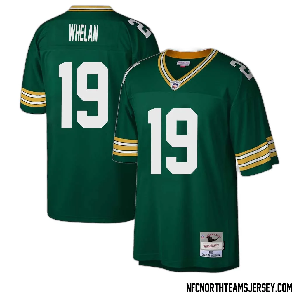 Daniel Whelan No 19 Green Bay Packers Mitchell Ness Legacy Replica Jersey Green 1