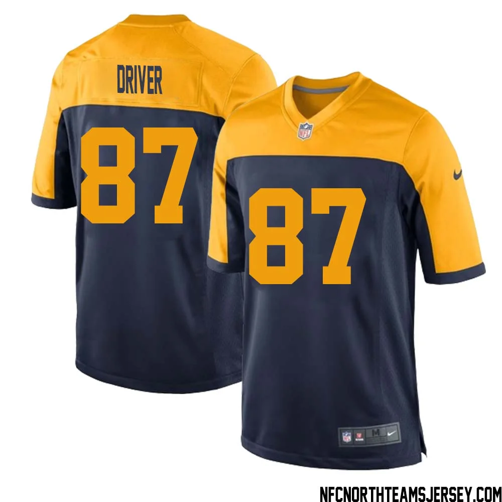 Donald Driver No 87 Green Bay Packers Ausweichtrikot Jugendliche for Men 1