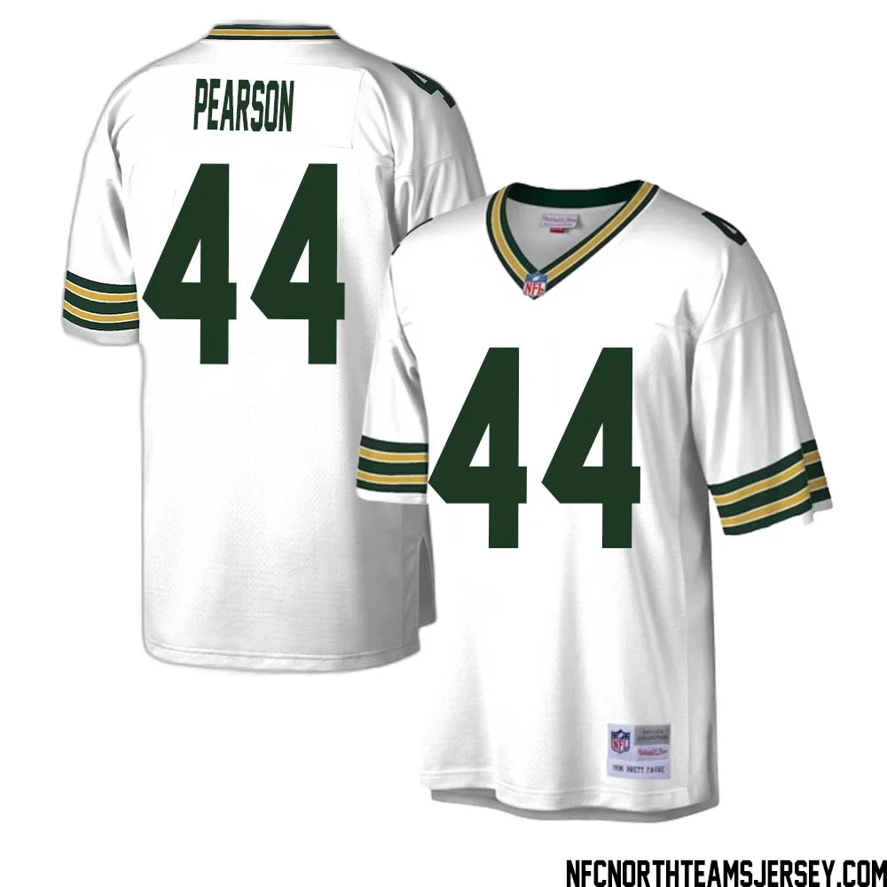 Henry Pearson No 44 Green Bay Packers Mitchell Ness Legacy Replica Jersey White 1