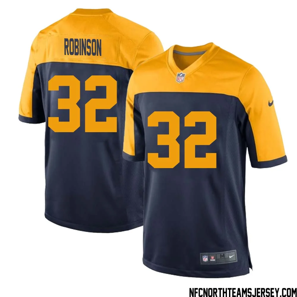 James Robinson No 32 Green Bay Packers Ausweichtrikot Jugendliche for Men 1