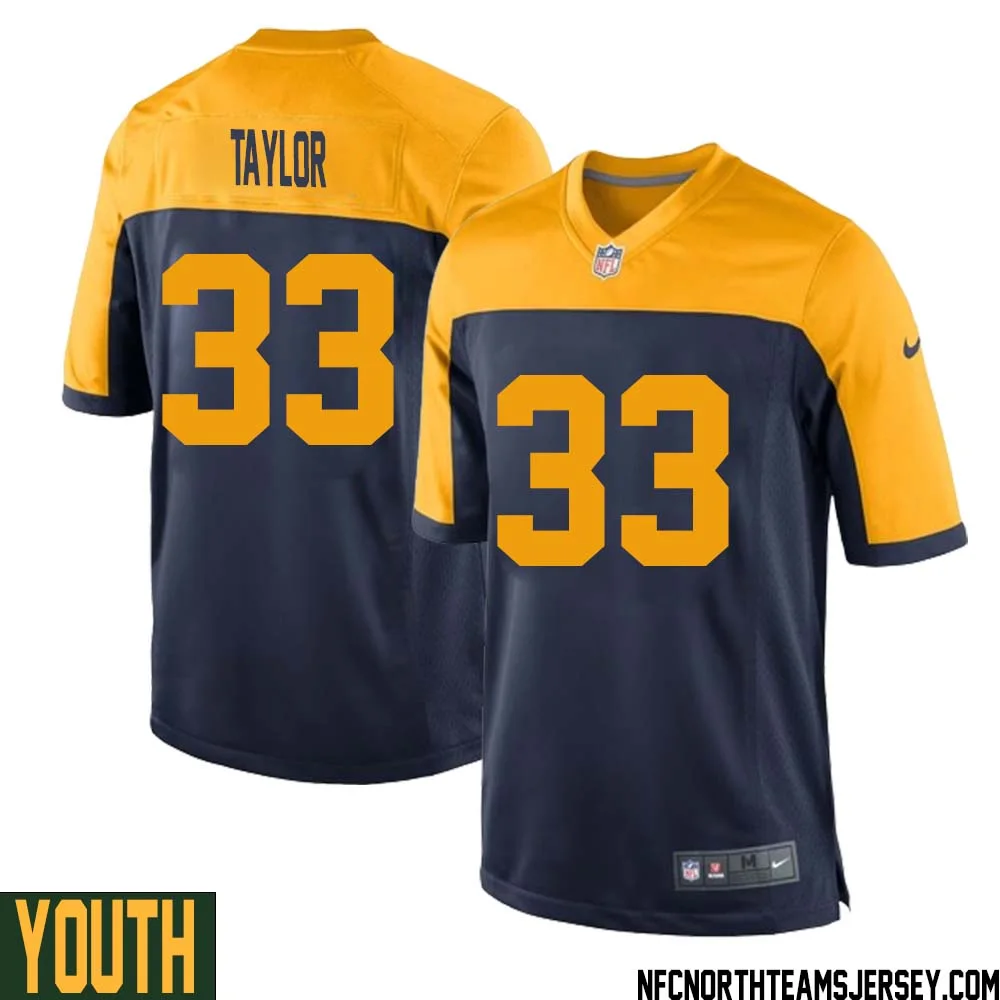 Jim Taylor No 33 Green Bay Packers Ausweichtrikot Jugendliche for Youth 1