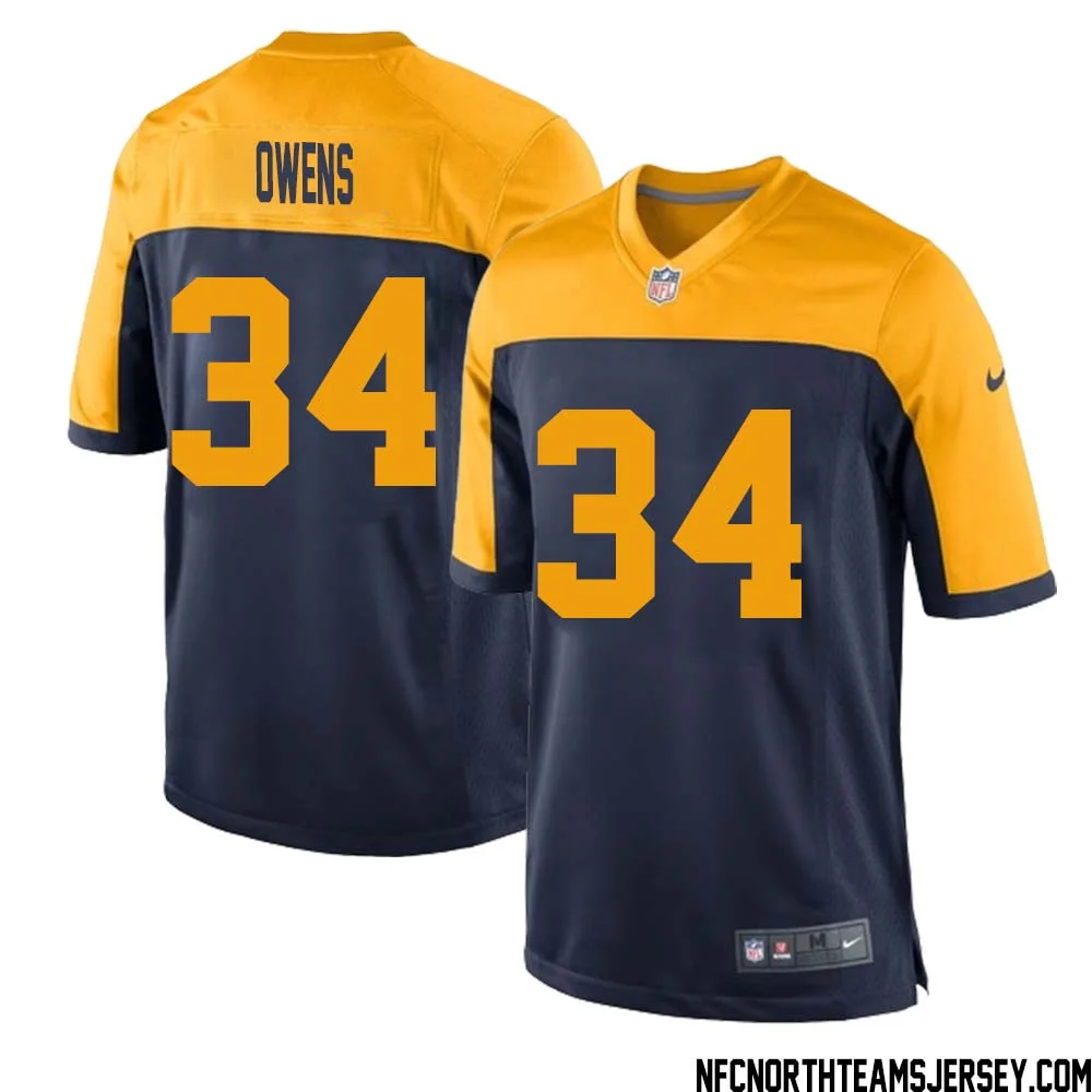 Jonathan Owens No 34 Green Bay Packers Ausweichtrikot Jugendliche for Men
