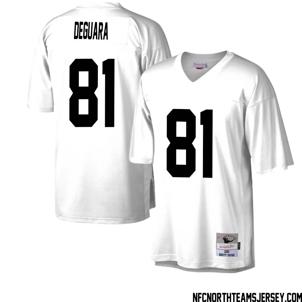 Josiah Deguara No 81 Green Bay Packers Mitchell Ness Legacy Replica Jersey White 2