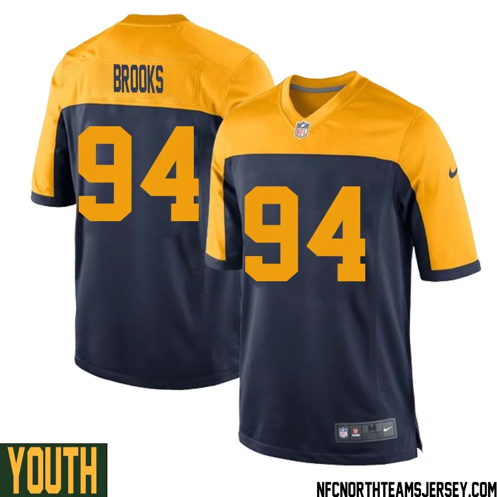 Karl Brooks No 94 Green Bay Packers Ausweichtrikot Jugendliche for Youth