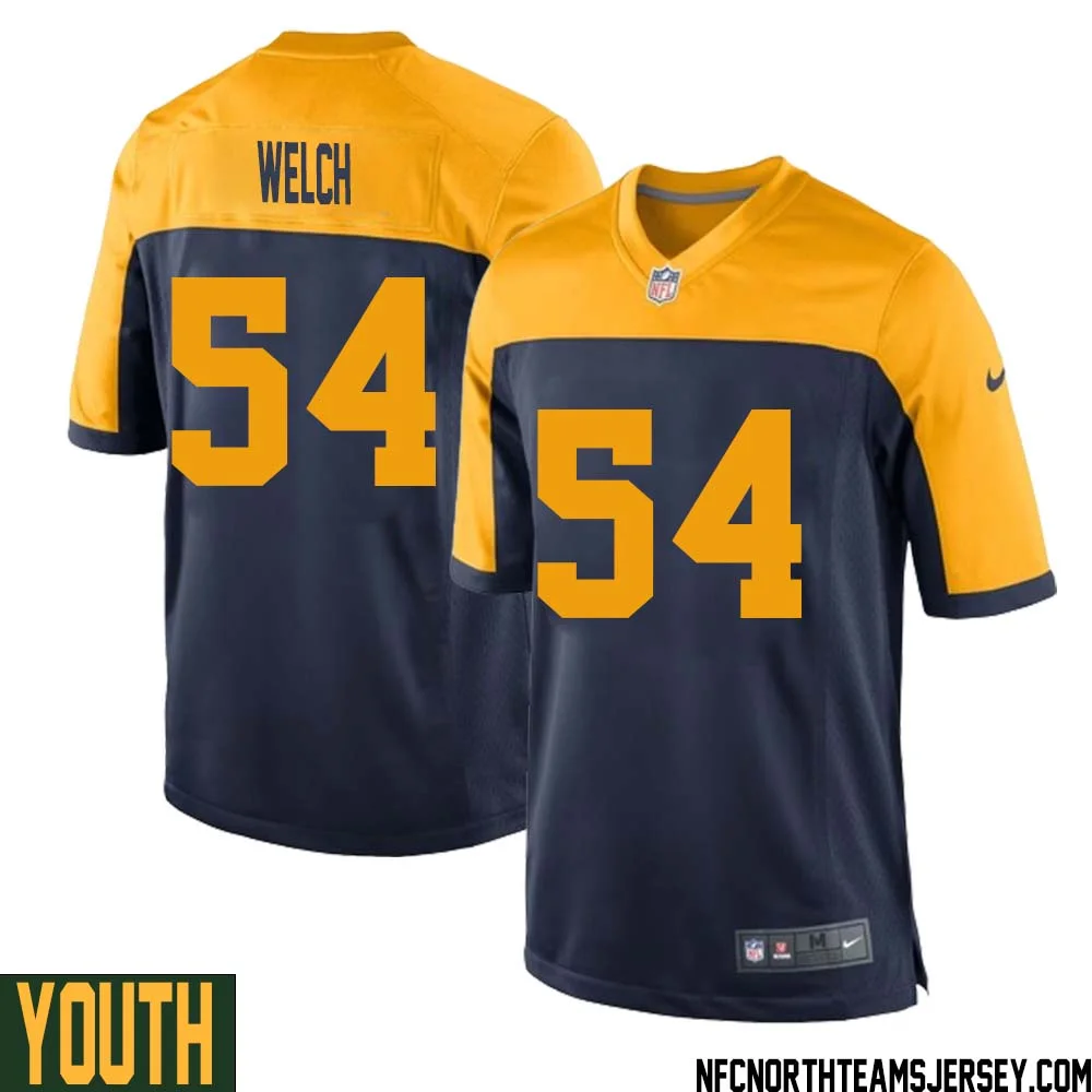 Kristian Welch No 54 Green Bay Packers Ausweichtrikot Jugendliche for Youth