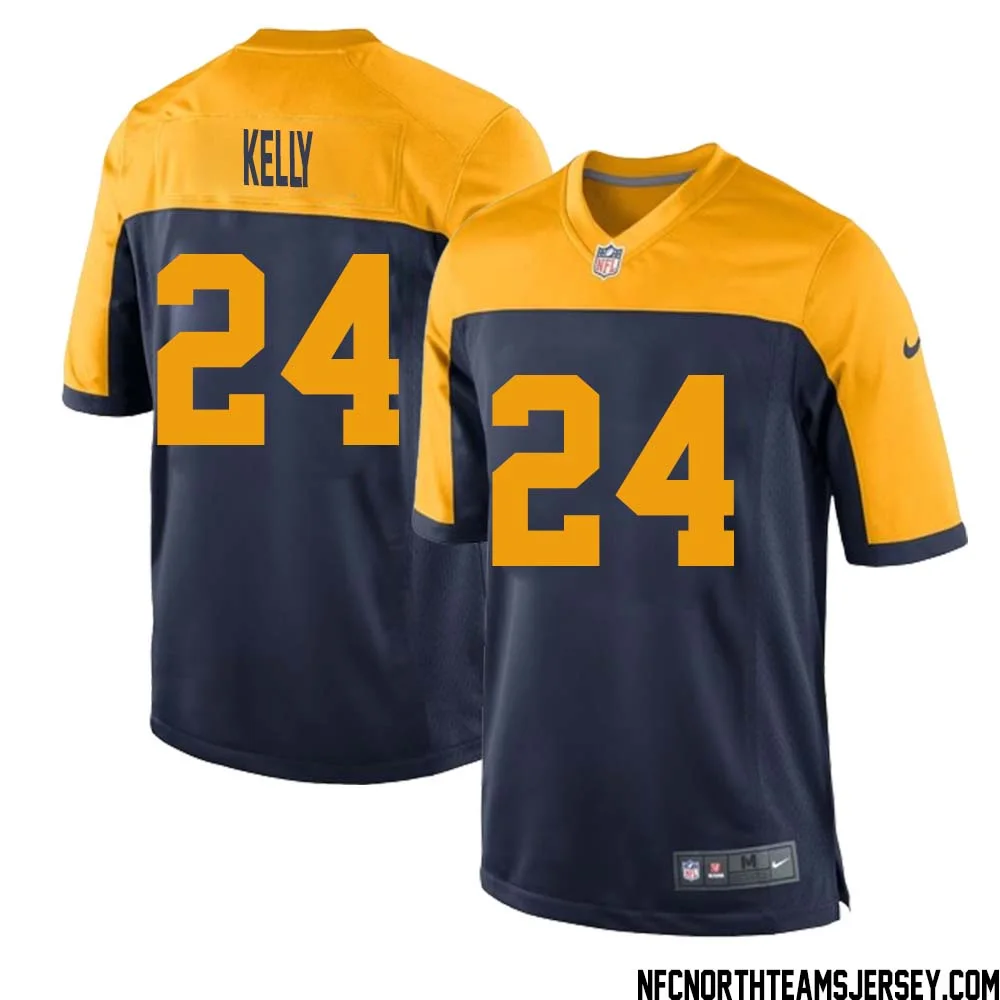Kyu Kelly No 24 Green Bay Packers Ausweichtrikot Jugendliche for Men
