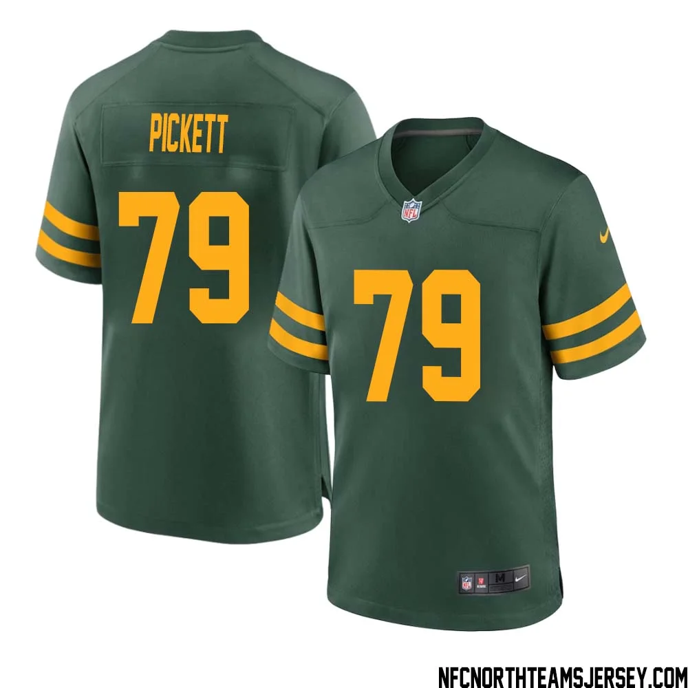 Ryan Pickett No 79 Green Bay Packers Alternate Jersey Green Mens