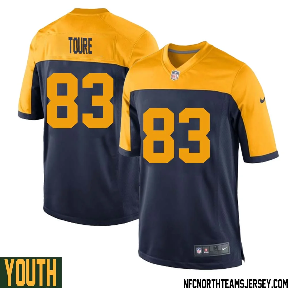 Samori Toure No 83 Green Bay Packers Ausweichtrikot Jugendliche for Youth 1