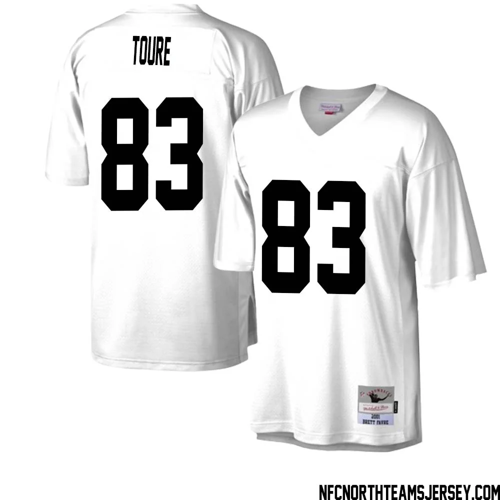 Samori Toure No 83 Green Bay Packers Mitchell Ness Legacy Replica Jersey White