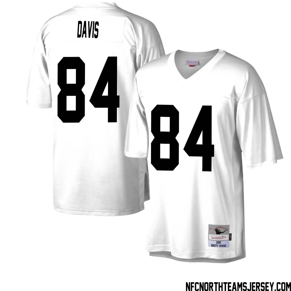 Tyler Davis No 84 Green Bay Packers Mitchell Ness Legacy Replica Jersey White 2