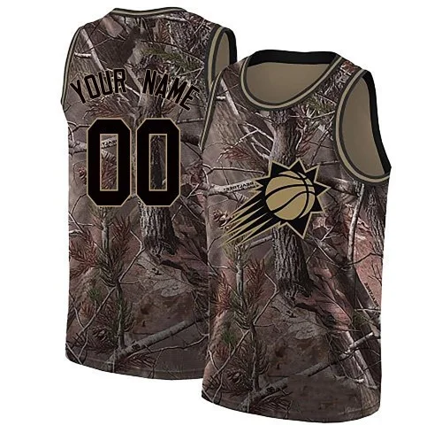 Youth's Phoenix Suns Swingman Camo Custom Realtree Collection Jersey - -