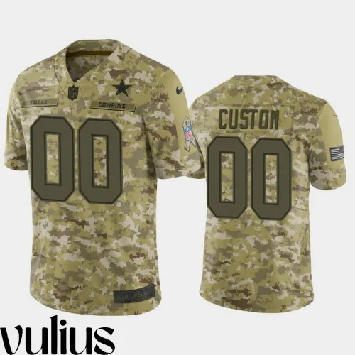 Customizable Patriots Jersey, Camo Men's Jersey, 2018 Salute to Service Limited Jersey -