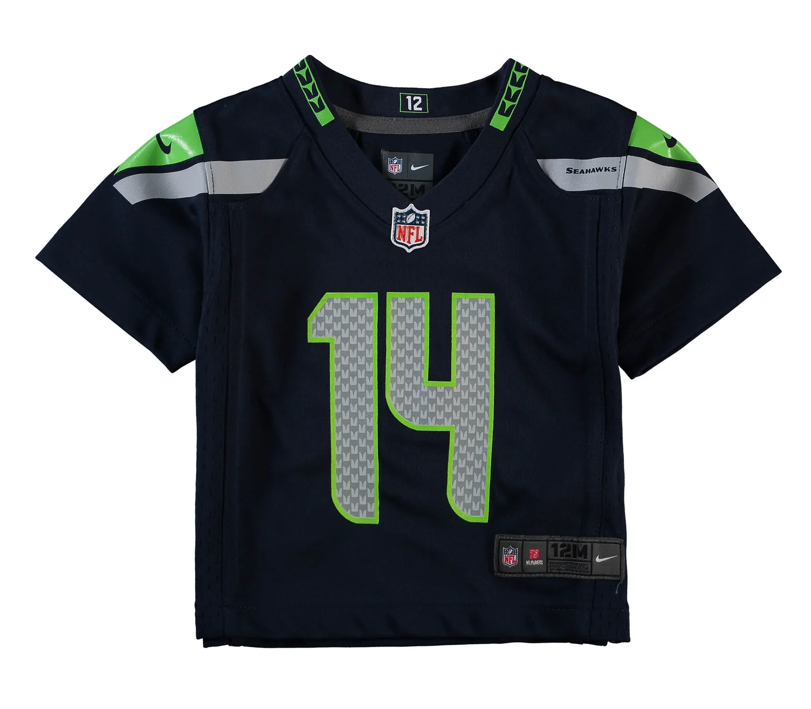 Men's DK Metcalf Seattle Seahawks Infant Game Jersey - College Navy -