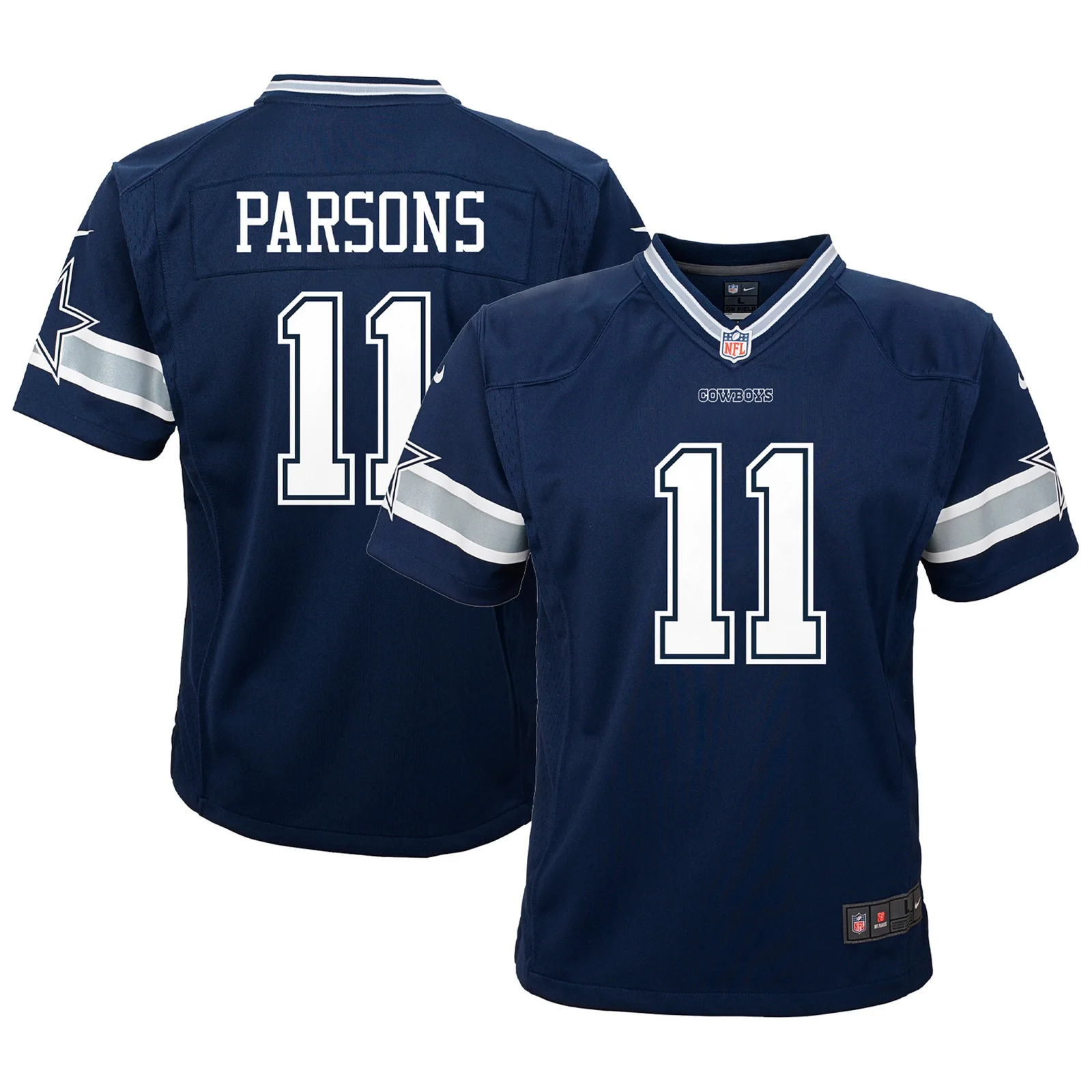 Men's Micah Parsons Dallas Cowboys Toddler Game Jersey - Navy -