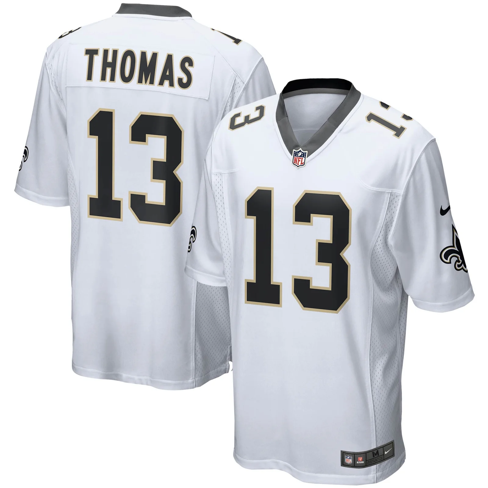 Men's Michael Thomas New Orleans Saints Game Player Jersey - White -