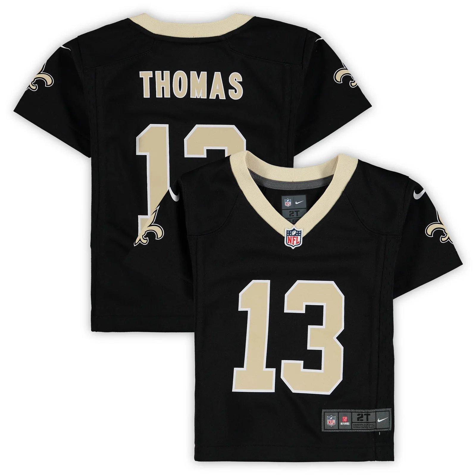 Men's Michael Thomas New Orleans Saints Toddler Game Jersey - Black -
