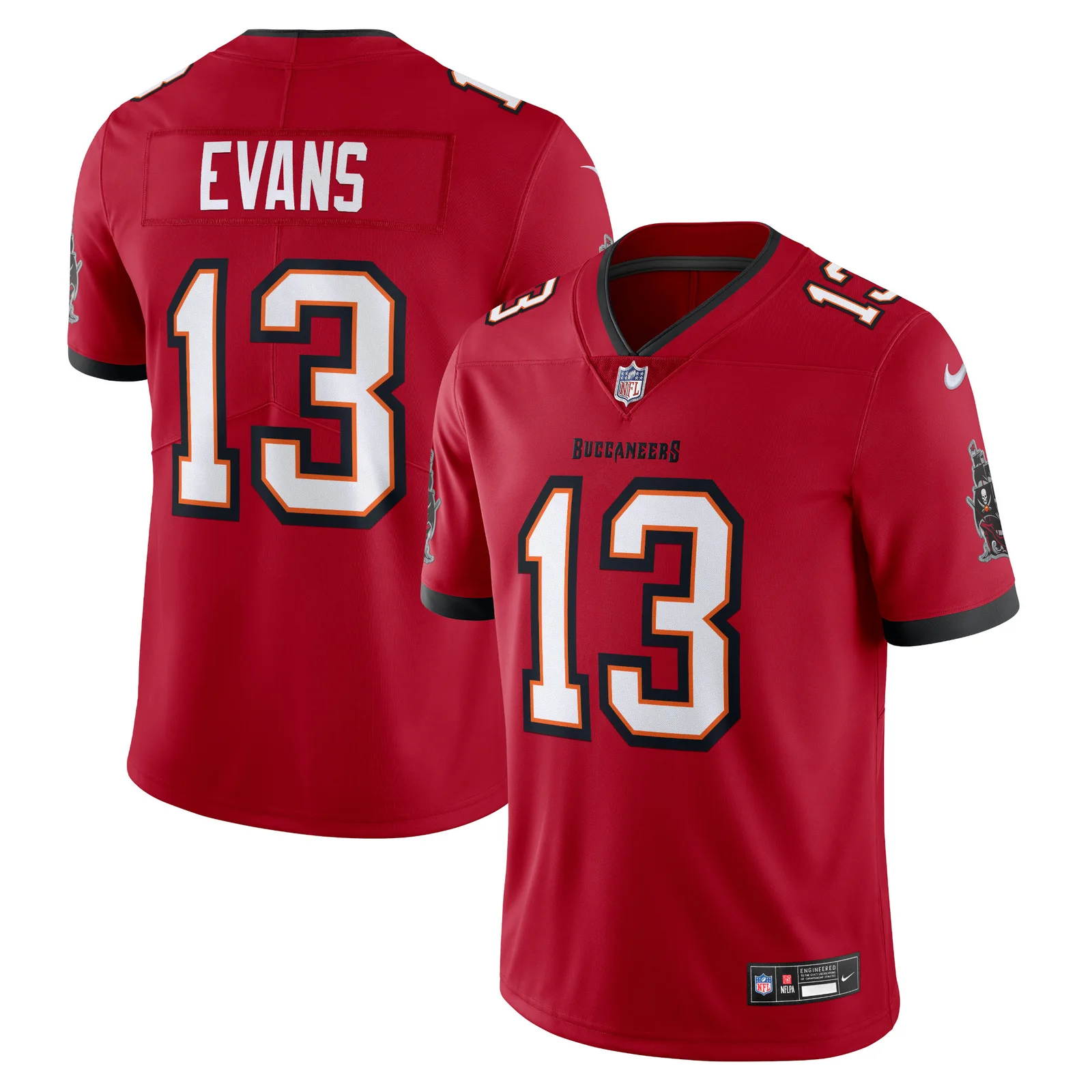 Men's Mike Evans Tampa Bay Buccaneers  Vapor Untouchable Limited Jersey - Red -