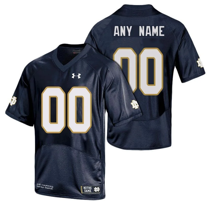 Men's Notre Dame Fighting Irish Custom Jersey , Notre Dame Football Jersey Custom -