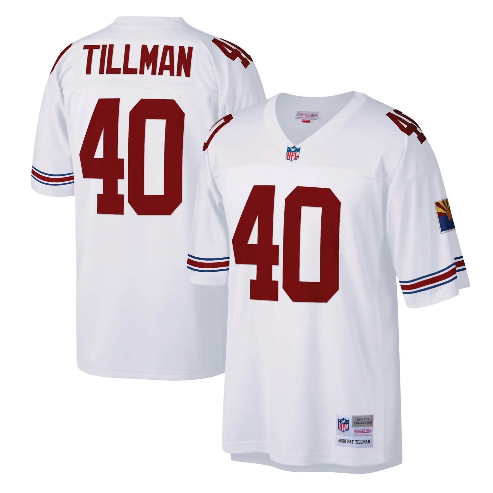 Men's Pat Tillman Arizona Cardinals Mitchell &amp; Ness Legacy  Jersey - White