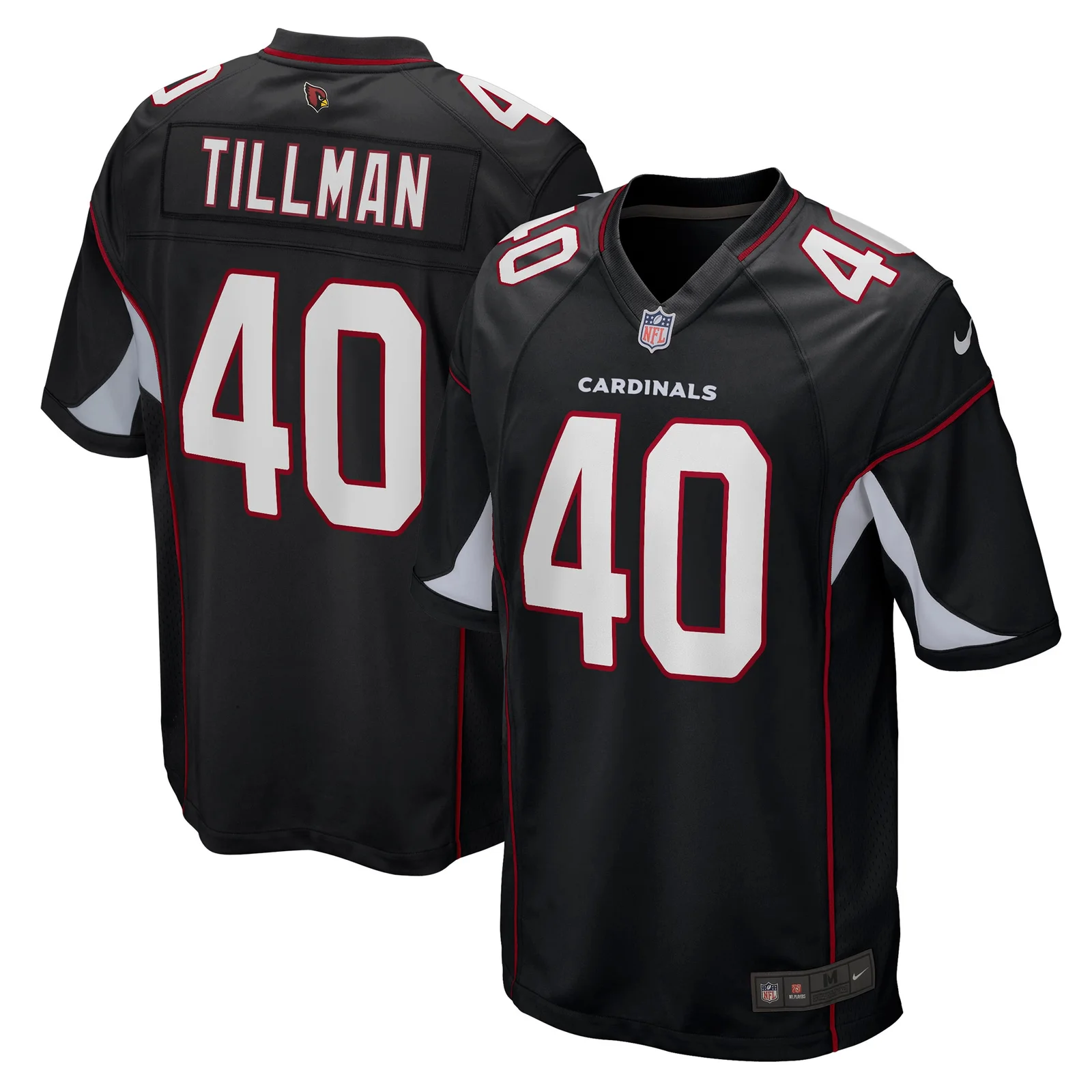 Men's Pat Tillman Arizona Cardinals Retired Player Alternate Game Jersey - Black -