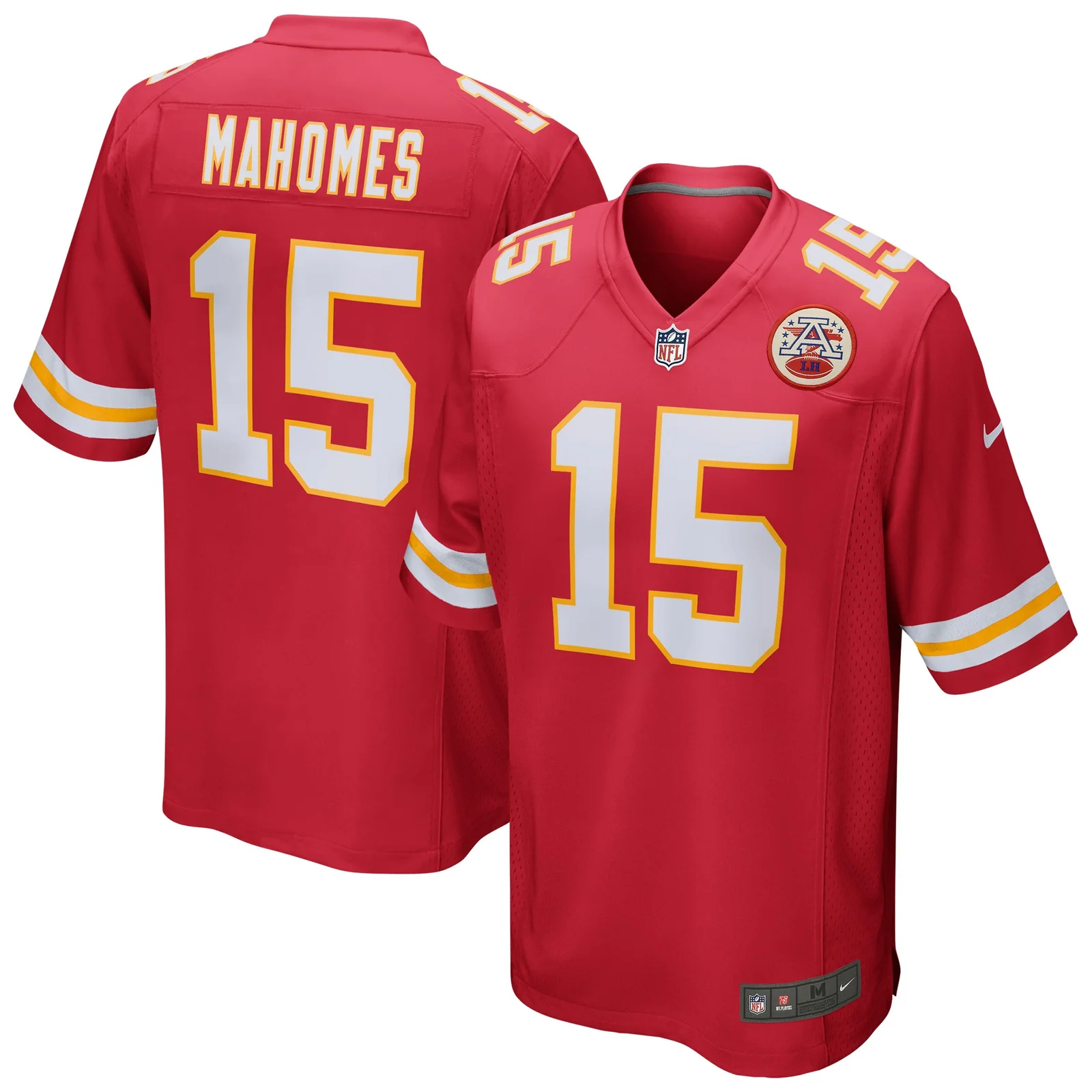 Men's Patrick Mahomes Kansas City Chiefs Game Jersey - Red -