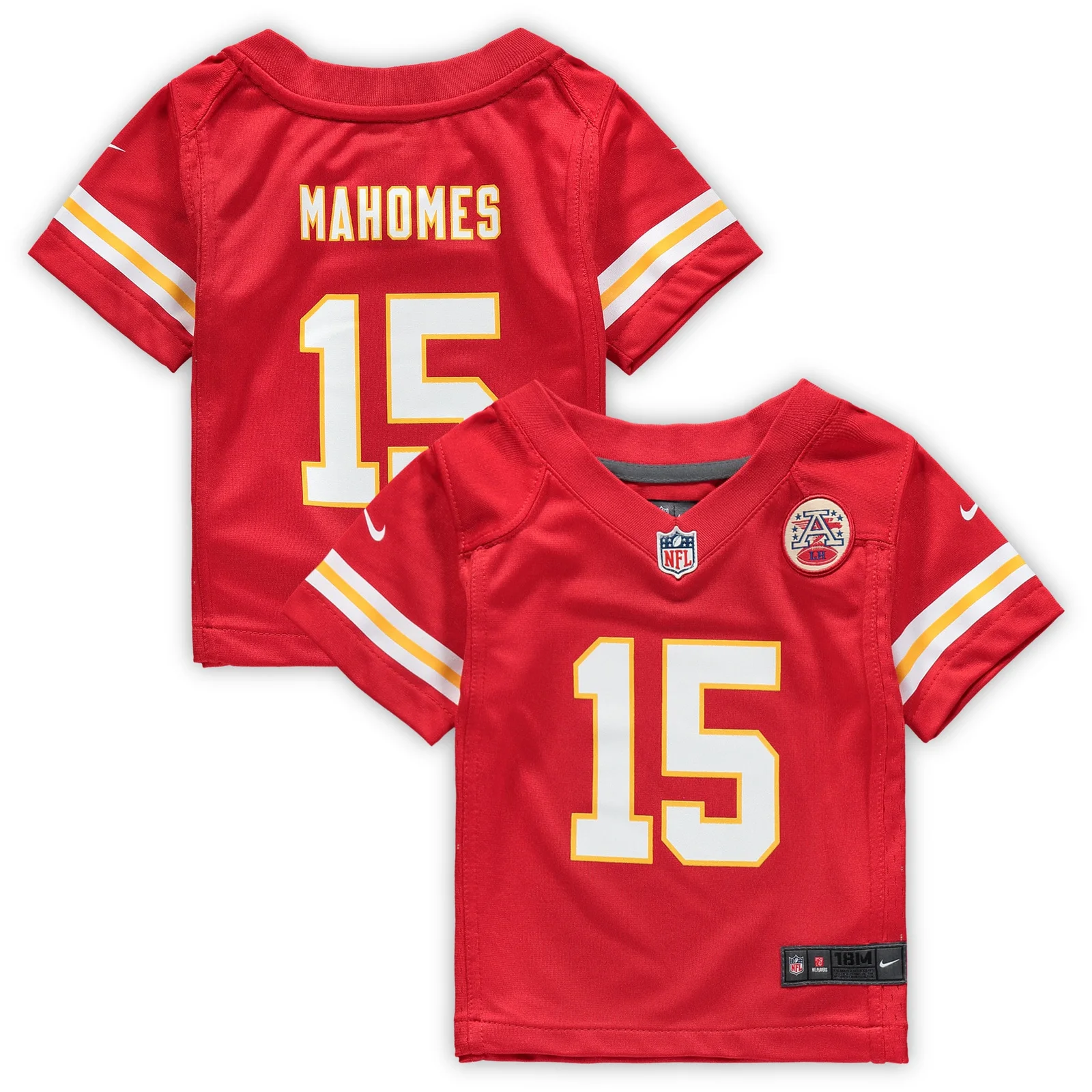 Men's Patrick Mahomes Kansas City Chiefs Infant Game Jersey - Red -